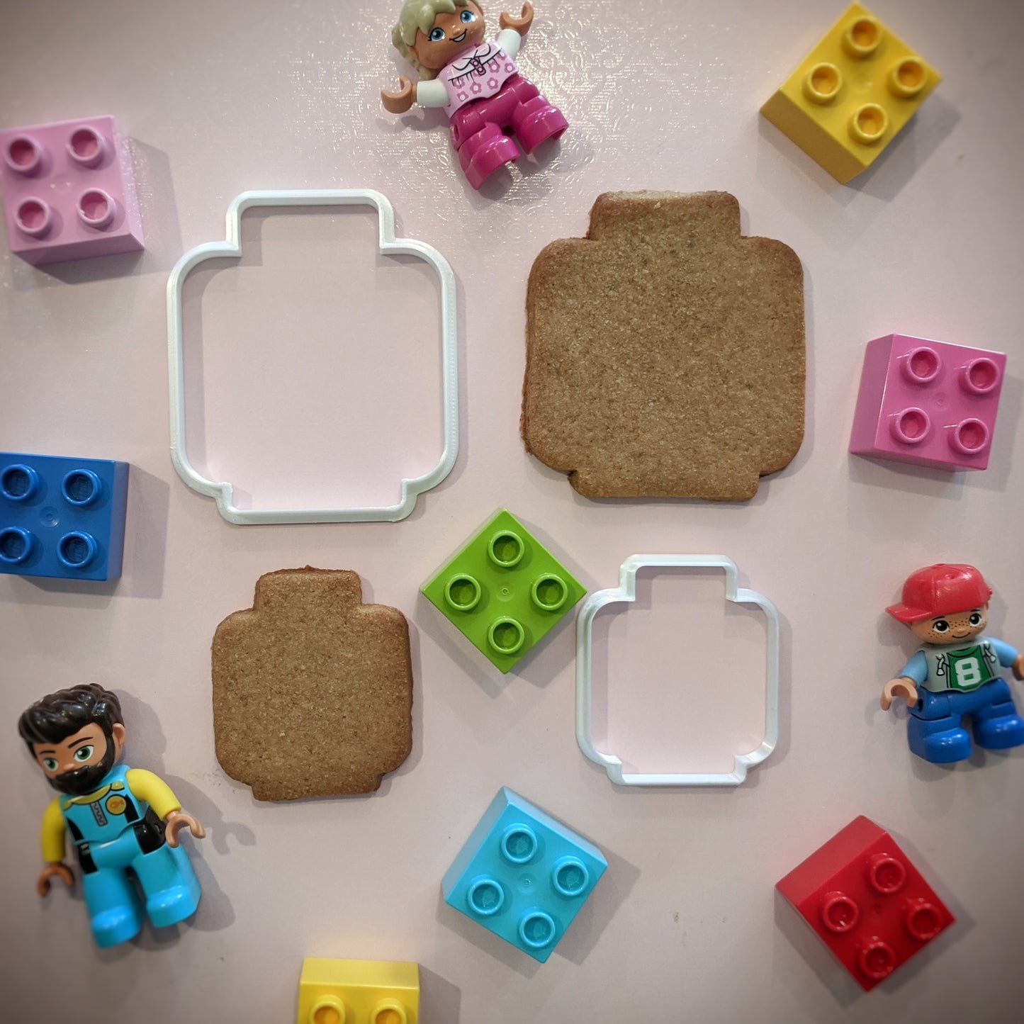 Generic Brick Brickman Head