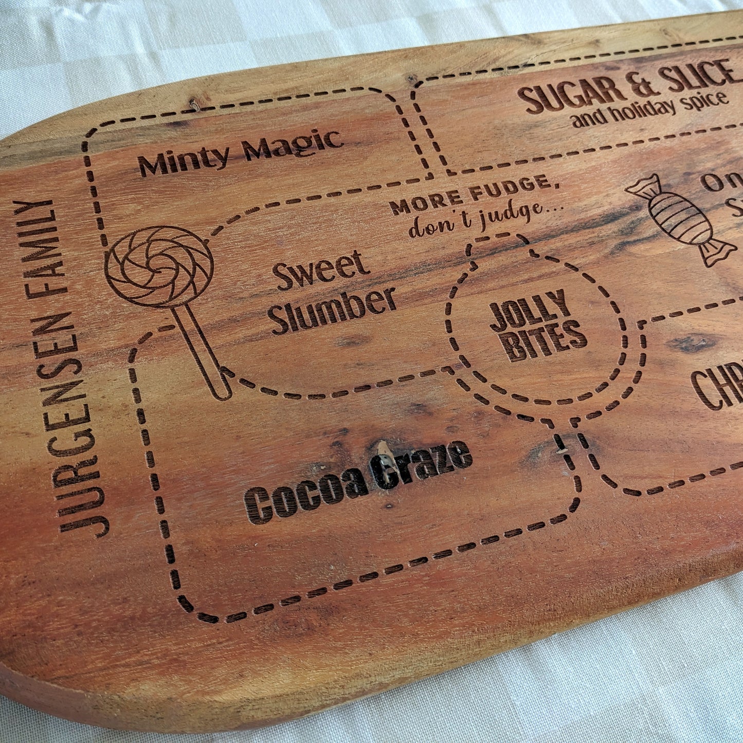 Christmas Treats Serving Board