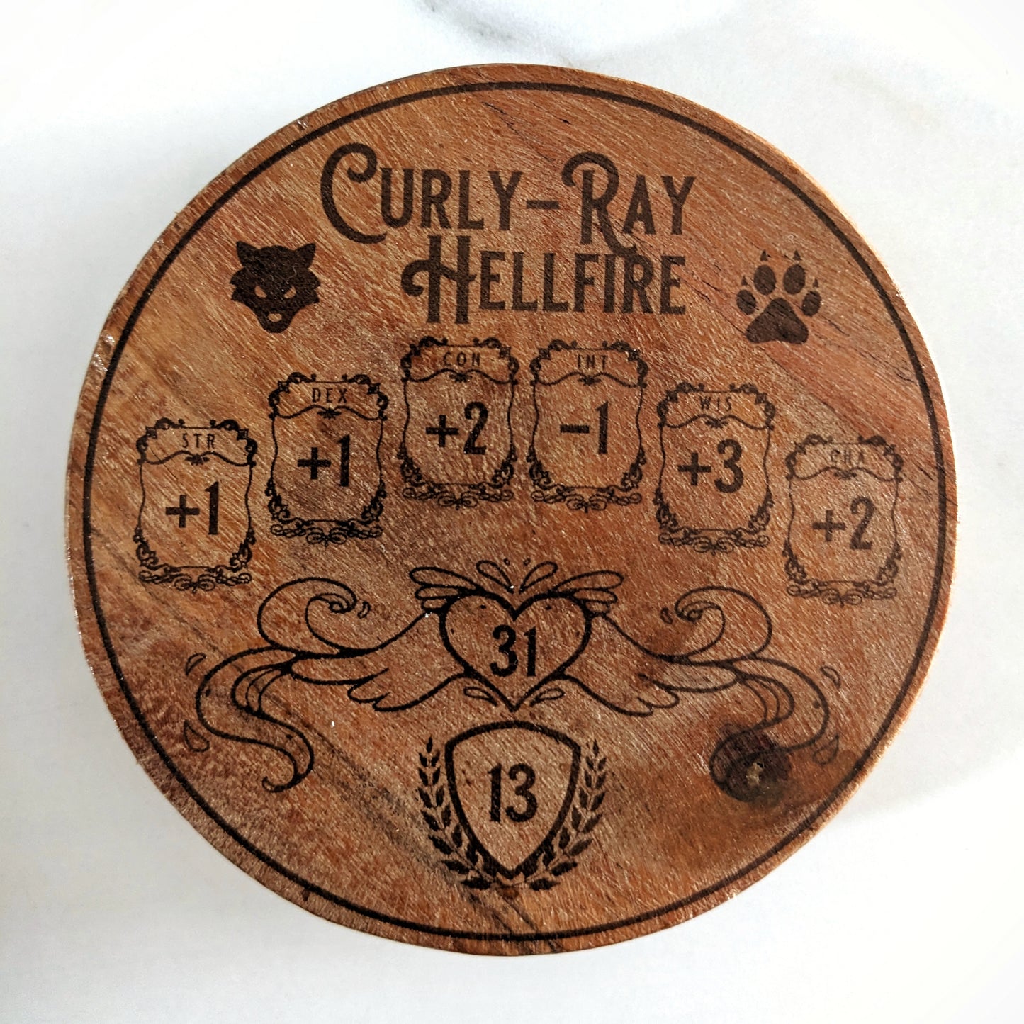 Custom D&D Tabletop Coasters