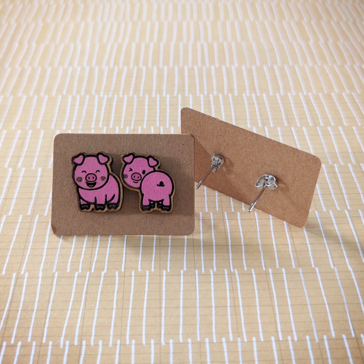 Piggy Pair Earrings