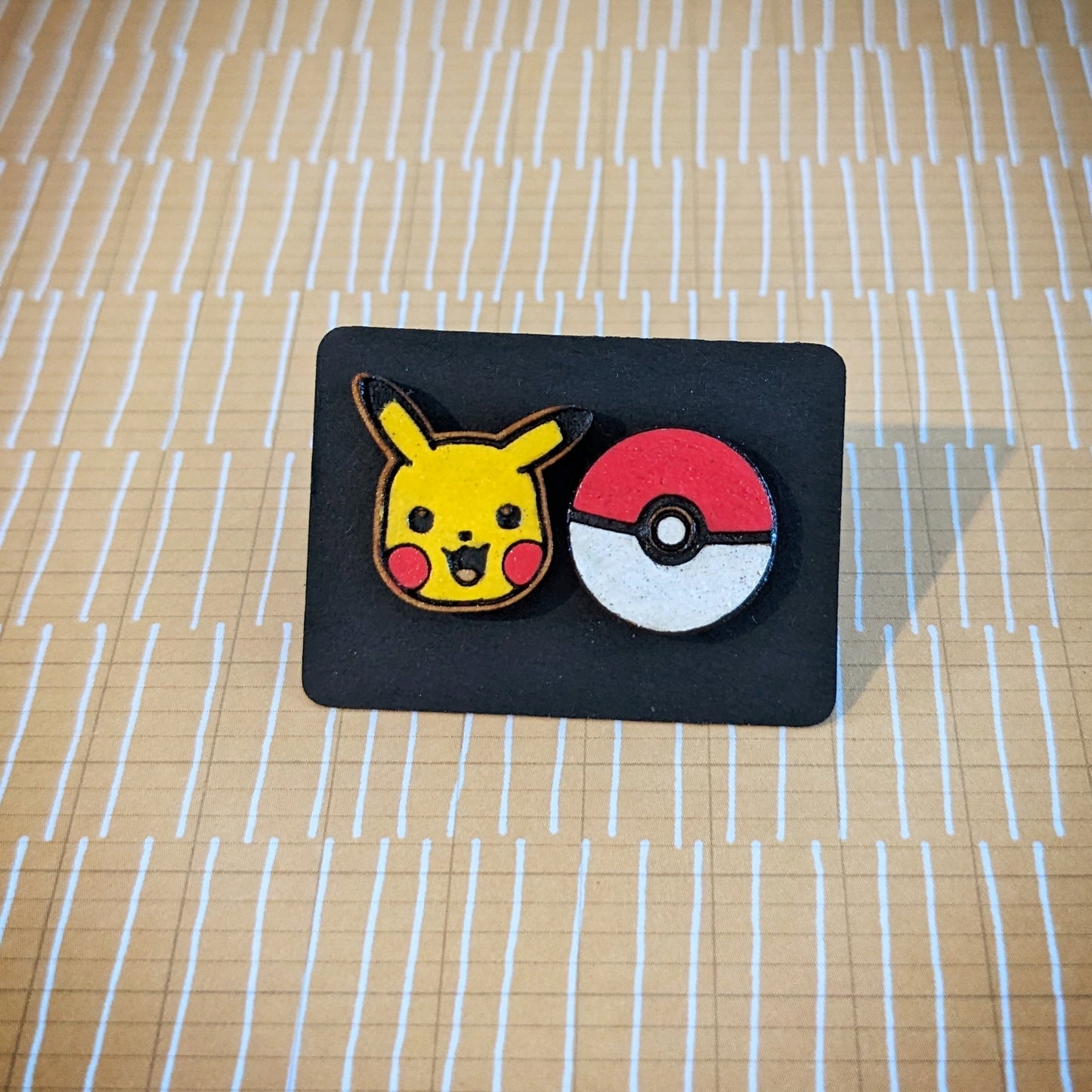 Pikachu & Pokeball Duo Earrings
