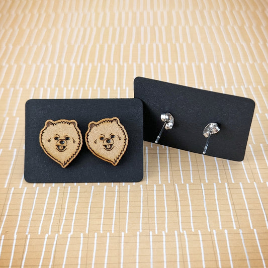 Spitz Wooden Earrings