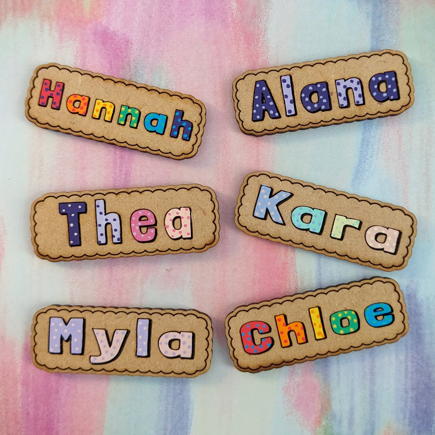 Custom Named Hair Clip