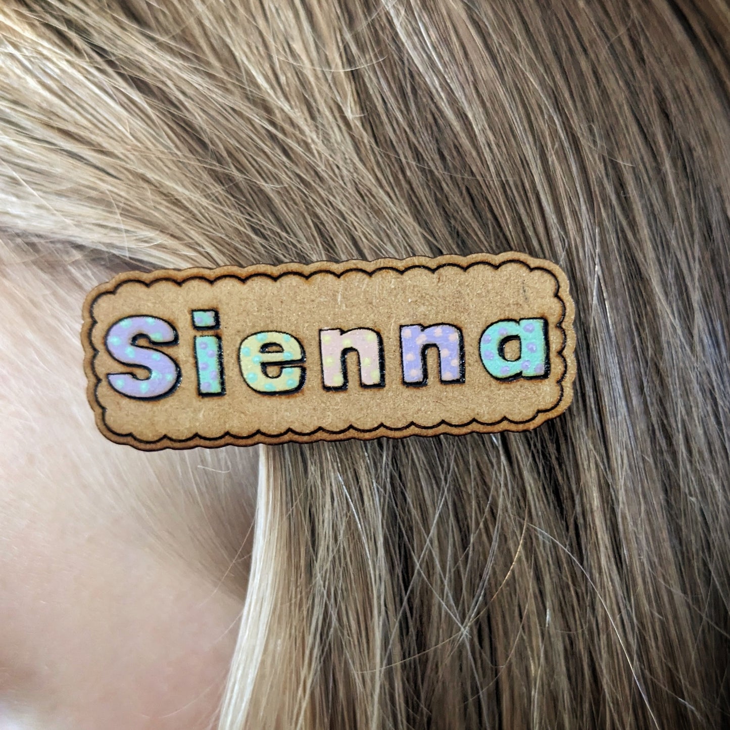 Custom Named Hair Clip