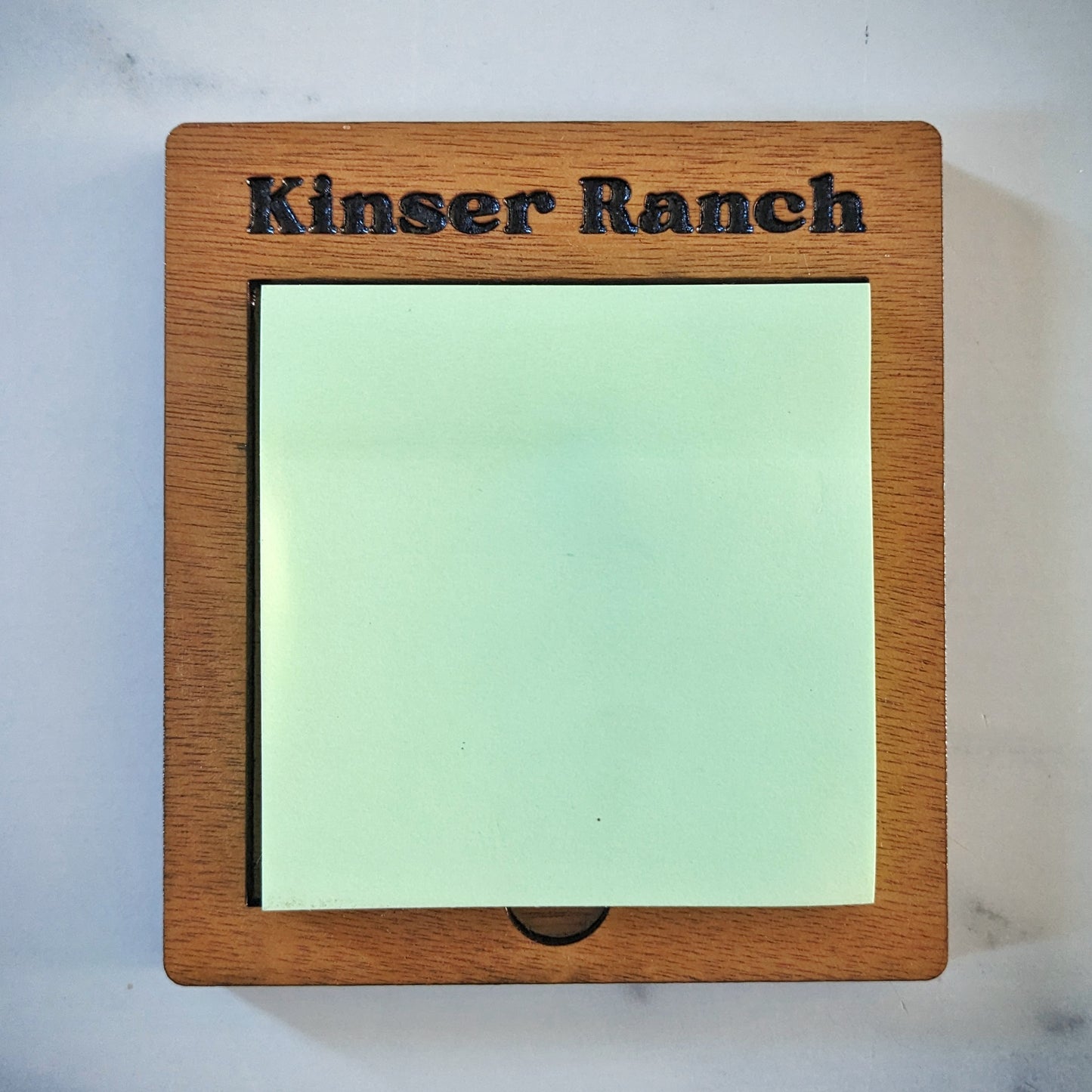 Post-it Note Holder - Customisable Engravings