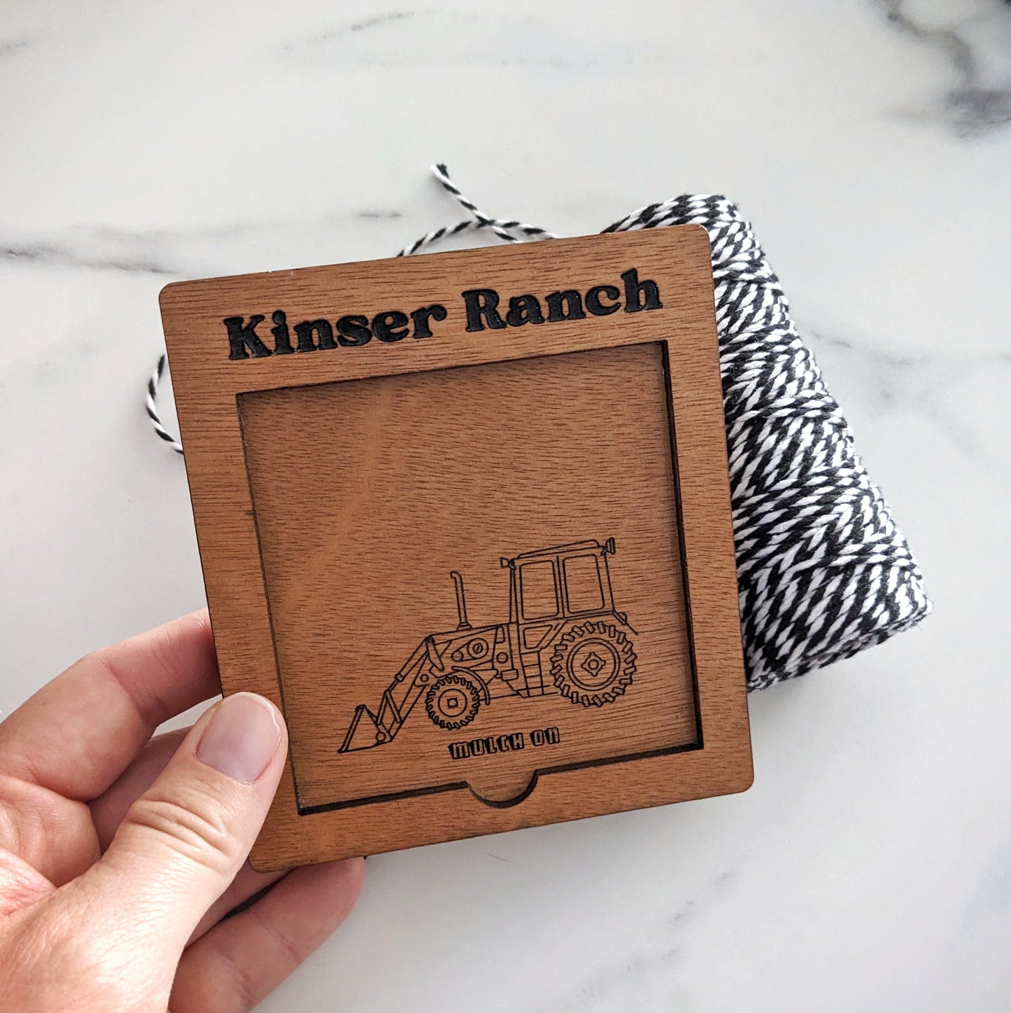 Post-it Note Holder - Customisable Engravings