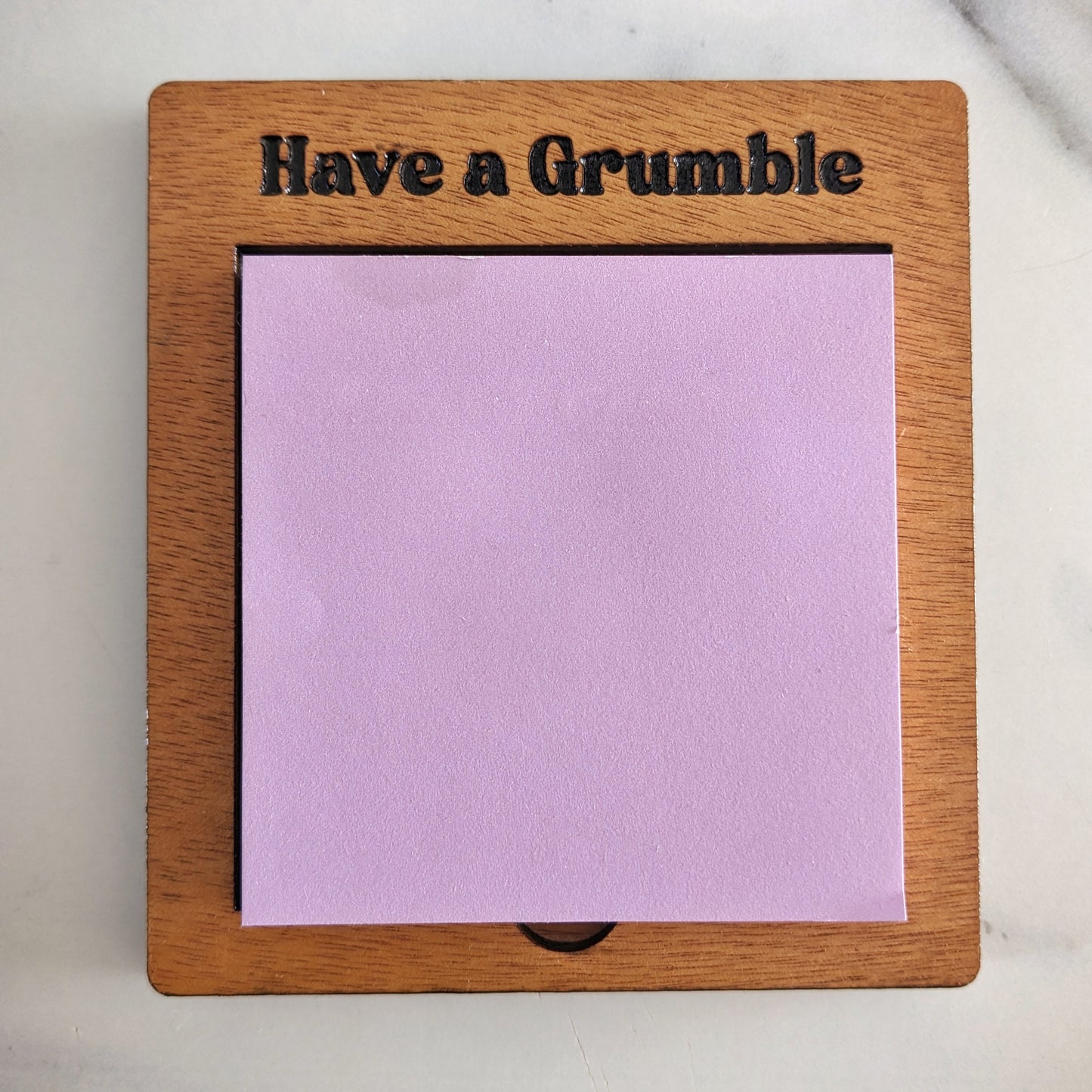 Post-it Note Holder - Customisable Engravings